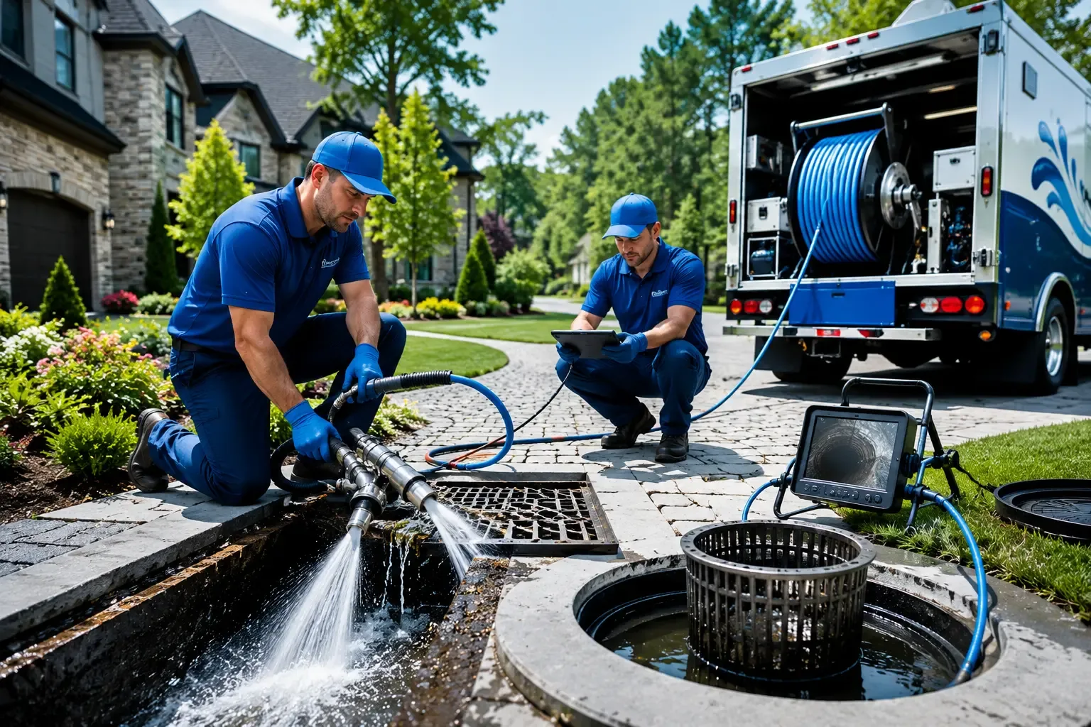 Local outdoor drain cleaning professionals in Rosalia, KS